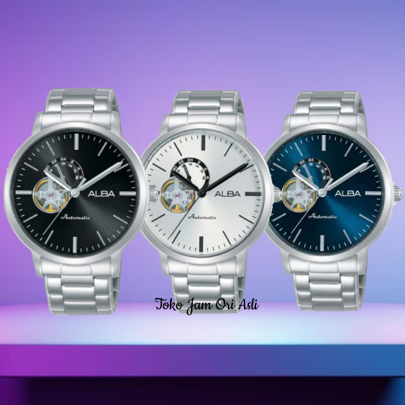 Promo Original Jam Tangan Pria Alba Automatic A9A001X1 A9A005X1 A9A013X1 Garansi Resmi 1 Tahun