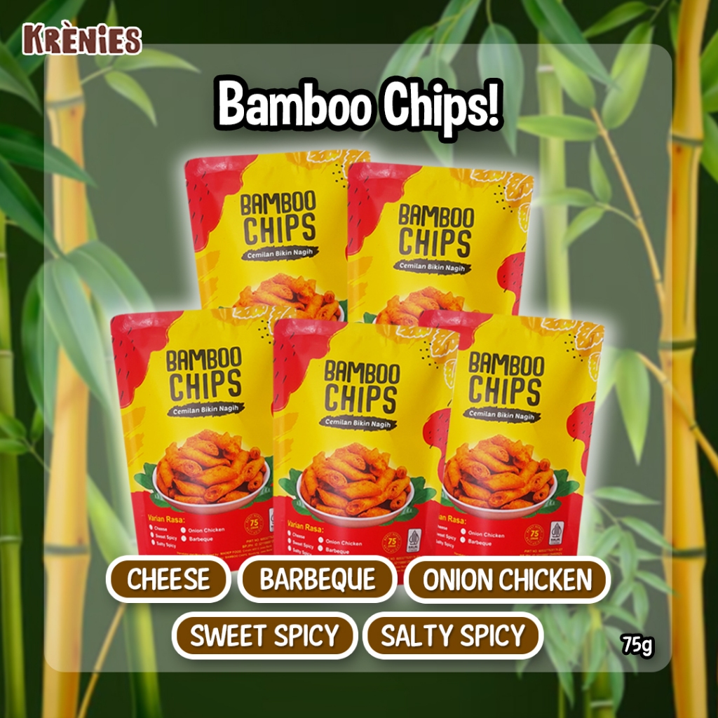 

BAMBOO CHIPS (75gr) - KRÈNIES