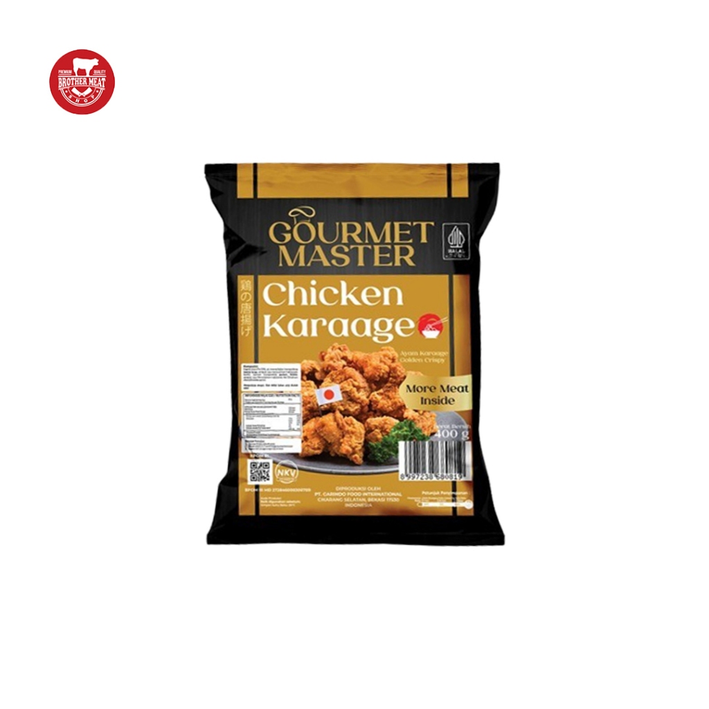 

Gourmet Master Chicken Karage Golden Crispy / Ayam Karaage - Brothermeatshop
