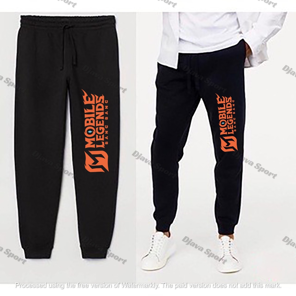 CELANA JOGGER MOBILE LAGEND / CELANA JOGER HITAM / CELANA MURAH