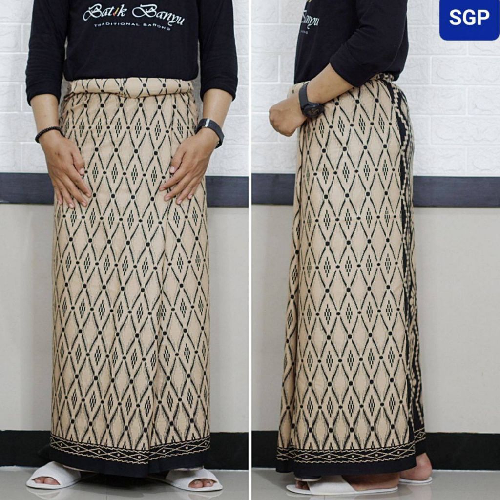 SARUNG BATIK BANYU/SARUNG PRINTING/SARUNG DEWASA/SARUNG MOTIF TERBARU