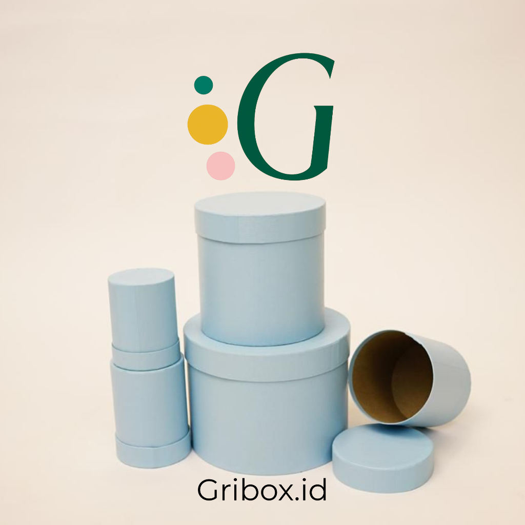 

Round Box Diameter 8.5 CM / Box Buket Balon / Bloom Box / Box bunga / Mini round box / Box Bulat