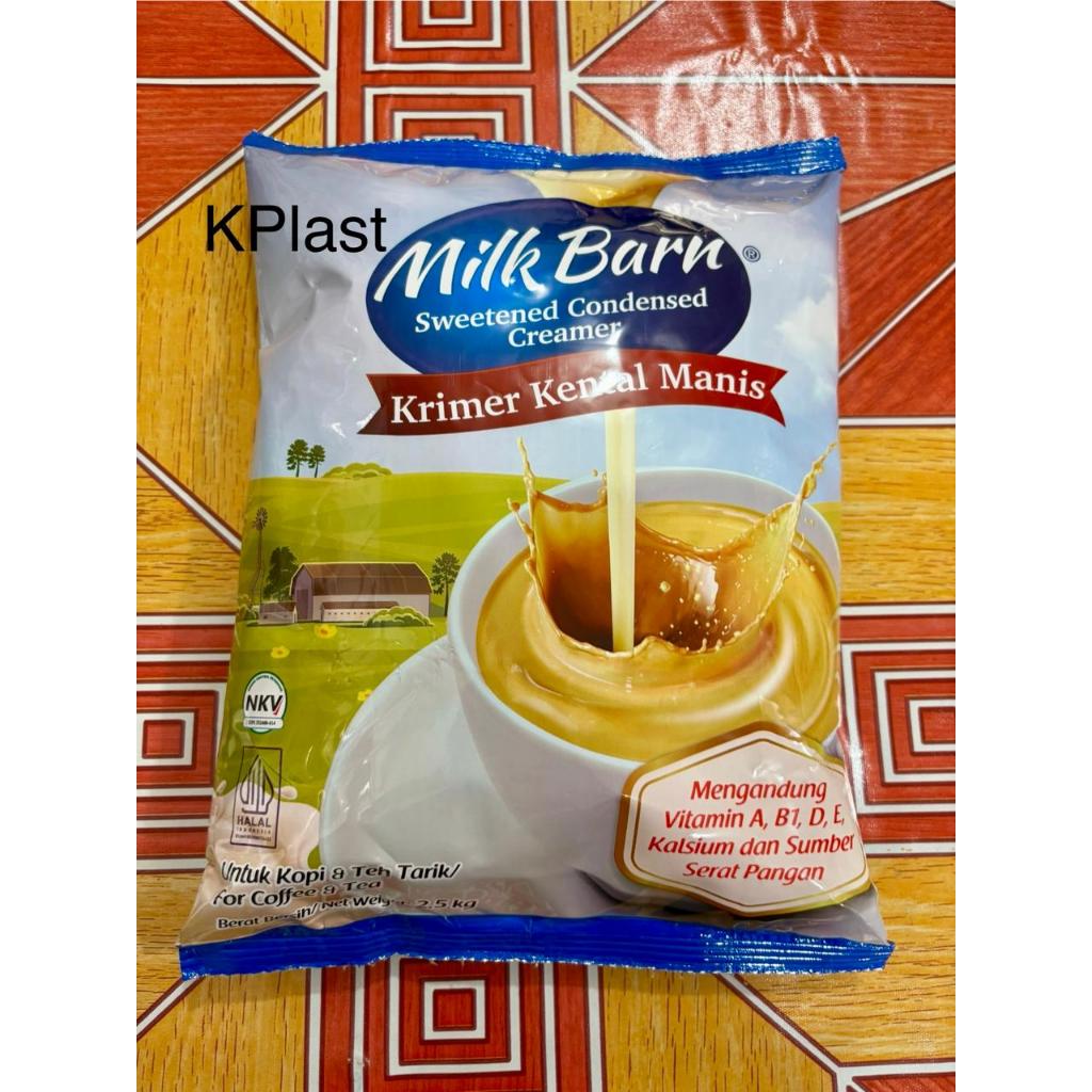 

Krimer Kental Manis Milk Barn 2,5 kg (Pouch) / Krimer Kental Manis Milk Barn 2500 gram