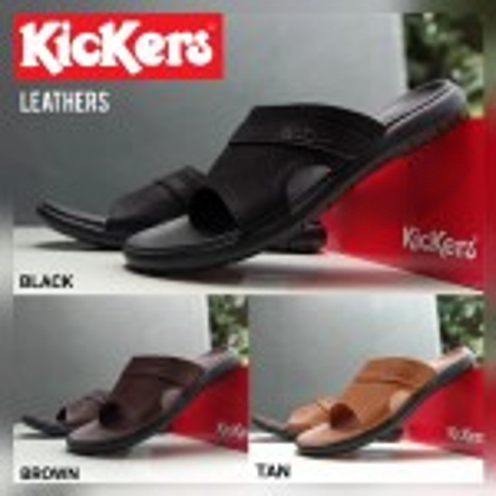 sandal kickers pria kulit asli Sandal casual. Sandal pria. Sandal kulit. Sendal pria. Sendal kickers