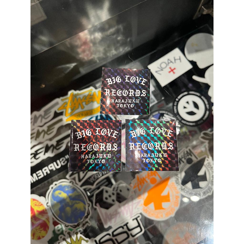 

BIG LOVE RECORD HARAJUKU TOKYO STICKER GLINTS