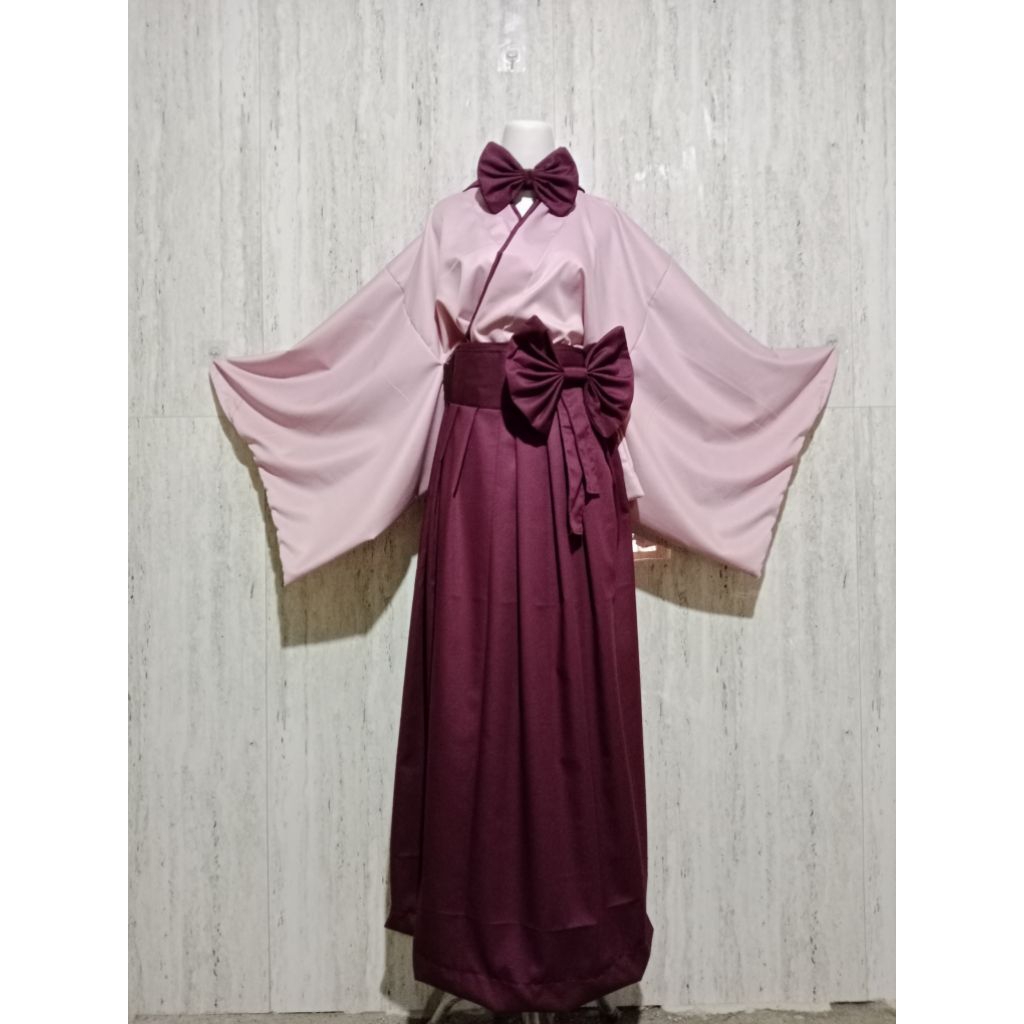 KOSTUM YUKATA HAKAMA KIMONO JEPANG