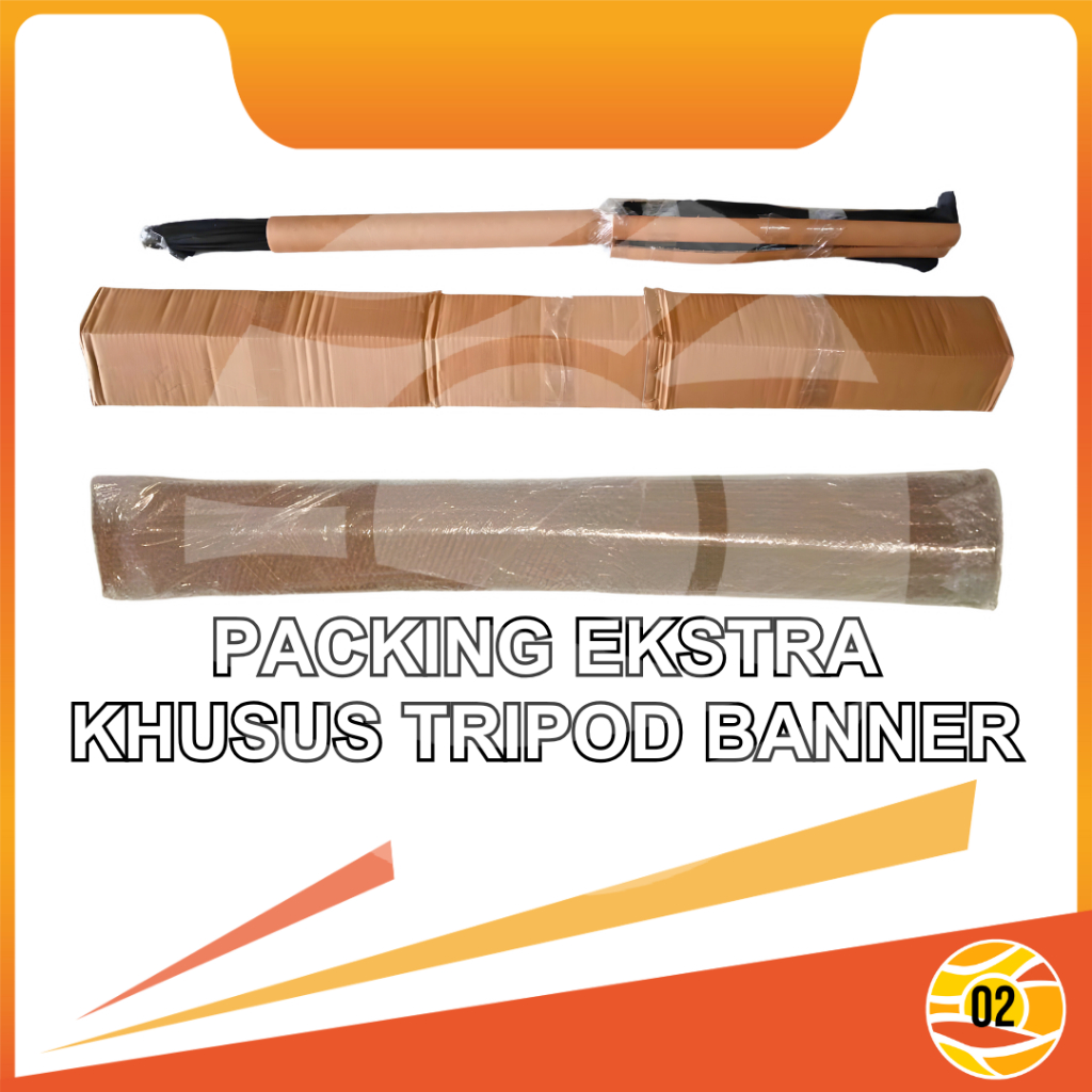 

Packing Extra Aman Khusus Tripod Banner