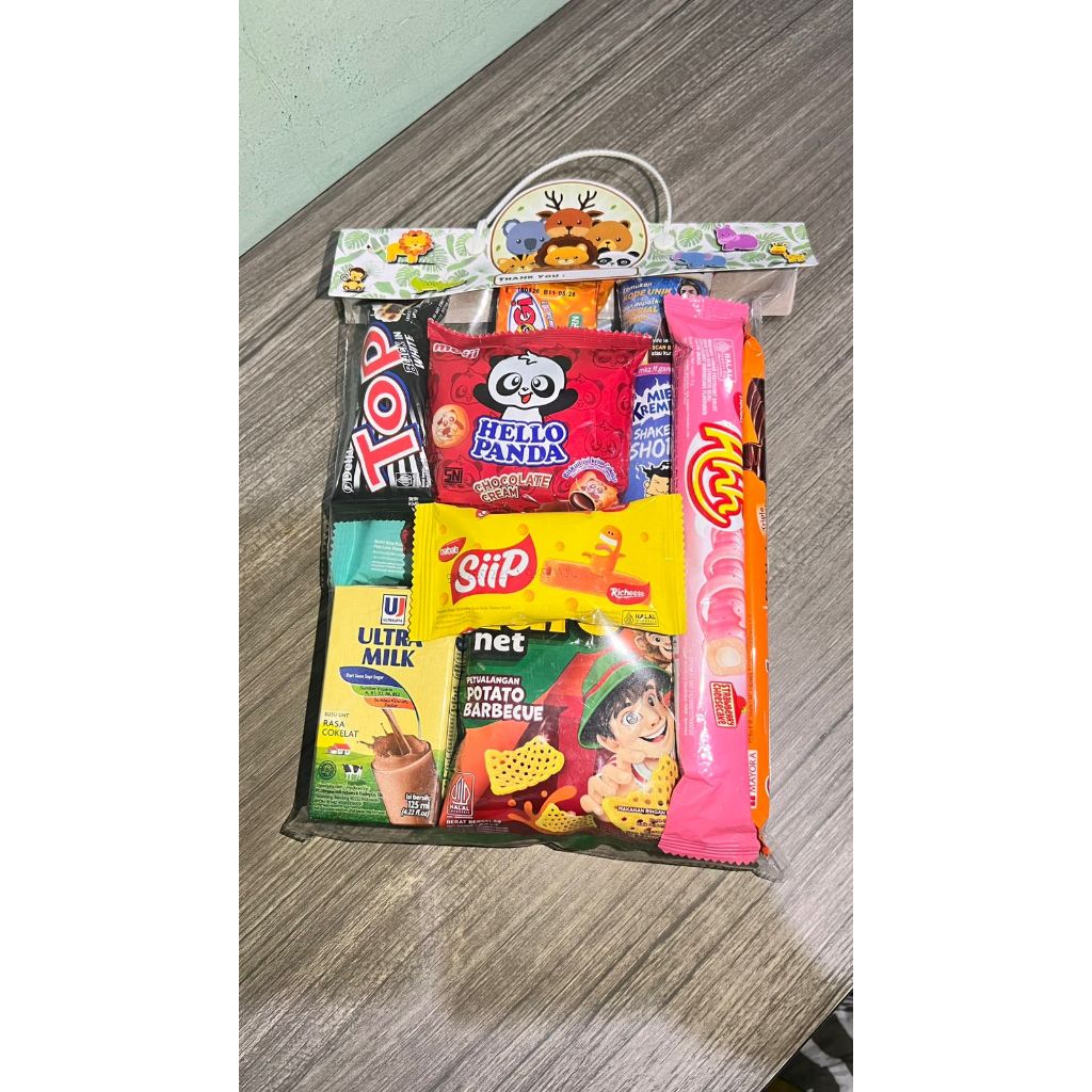 

PAKET ULANG TAHUN ANAK/SNACK ULANG TAHUN ANAK ISI 10 SNACK