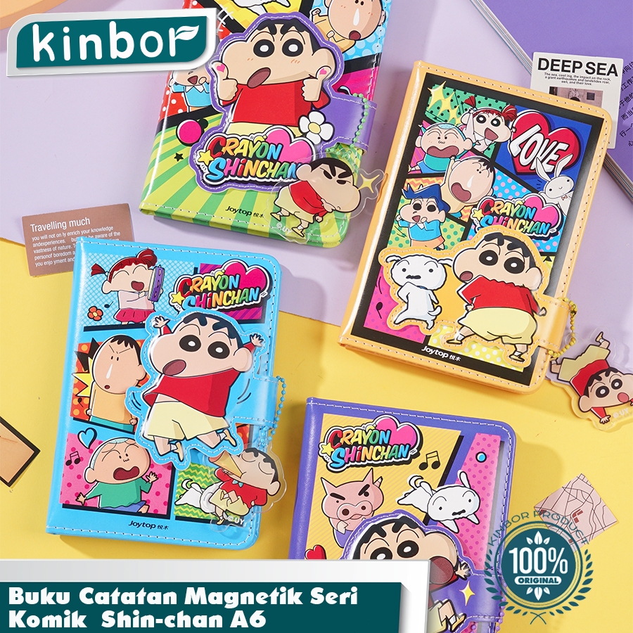 

Buku Diary Sekolah Kantor Magnetik Motif Crayon Shinchan / Notebook Buku Catatan Harian Magnetik Kartun Shinchan