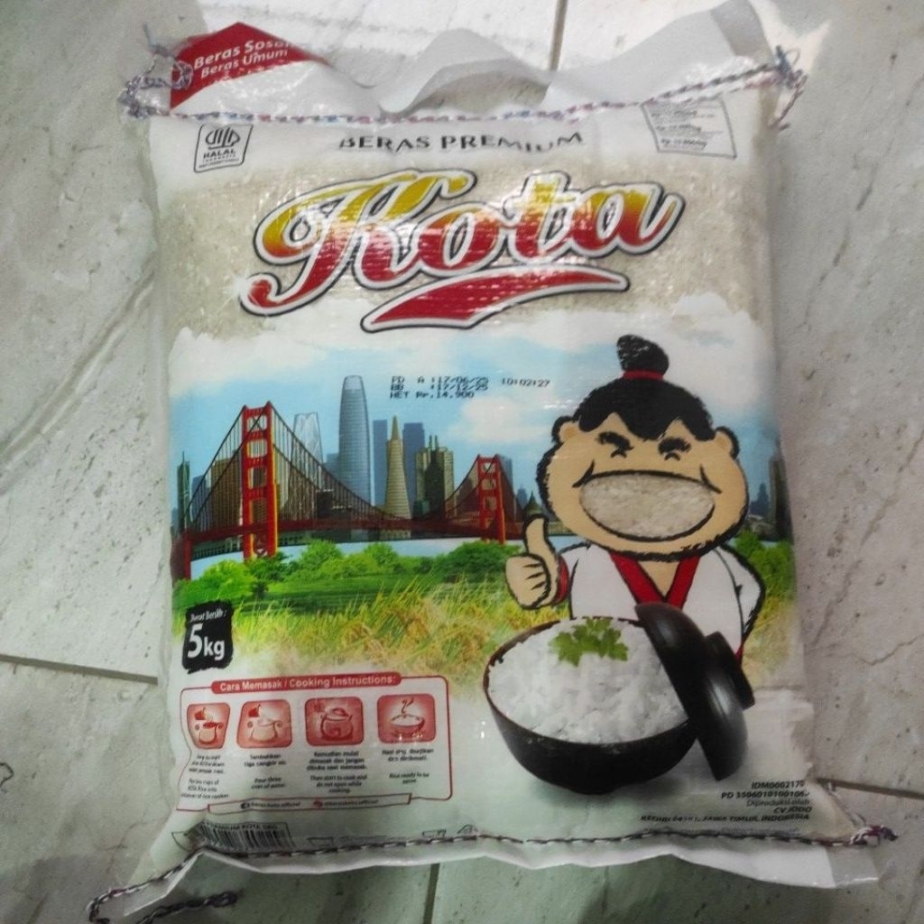 

BERAS KOTA 5KG