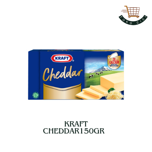 

KRAFT Keju Cheddar Box 150 Gram / Keju Cheddar