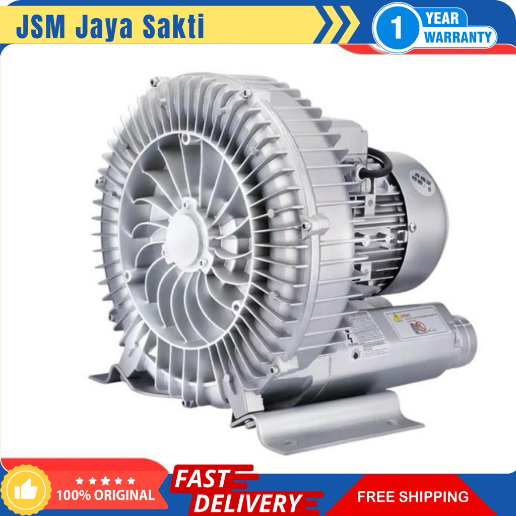 Ring Blower 10Hp Rotor Tambak Ipal Vortex ROTOR HB-7500 RING BLOWER