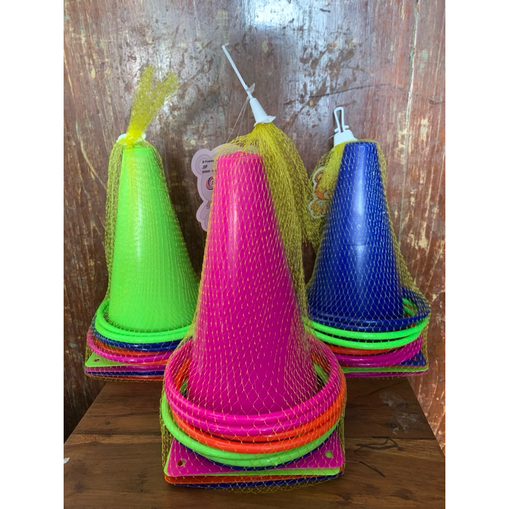 CONE RING MAINAN ANAK CONE KERUCUT OLAHRAGA MAINAN EDUKATIF