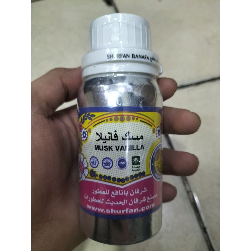 Musk vanilla 100ml by Shurfan 100% original