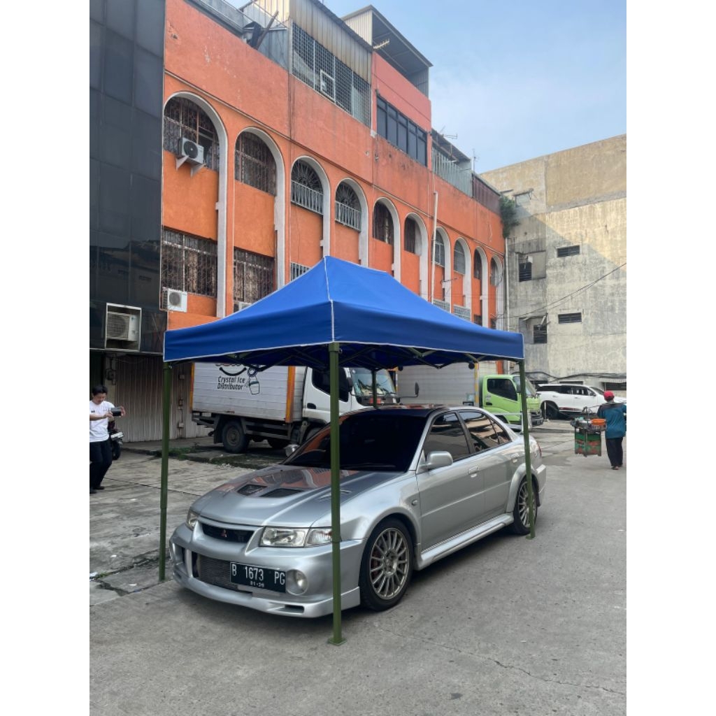 TENDA LIPAT UK 2X3 BESI HIJAU SUPER PREMIUM 1,4mm