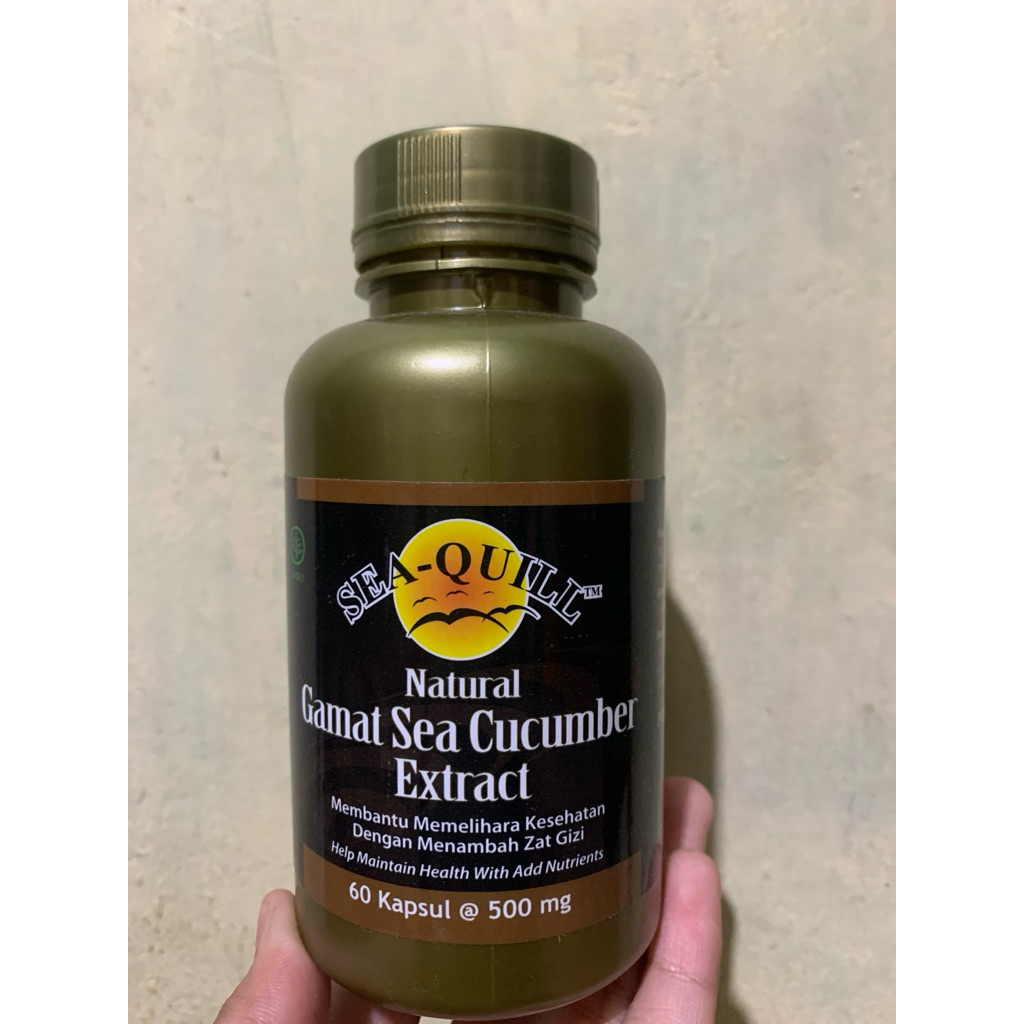 SEAQUILL GAMAT SEA CUCUMBER (60 KAPS)