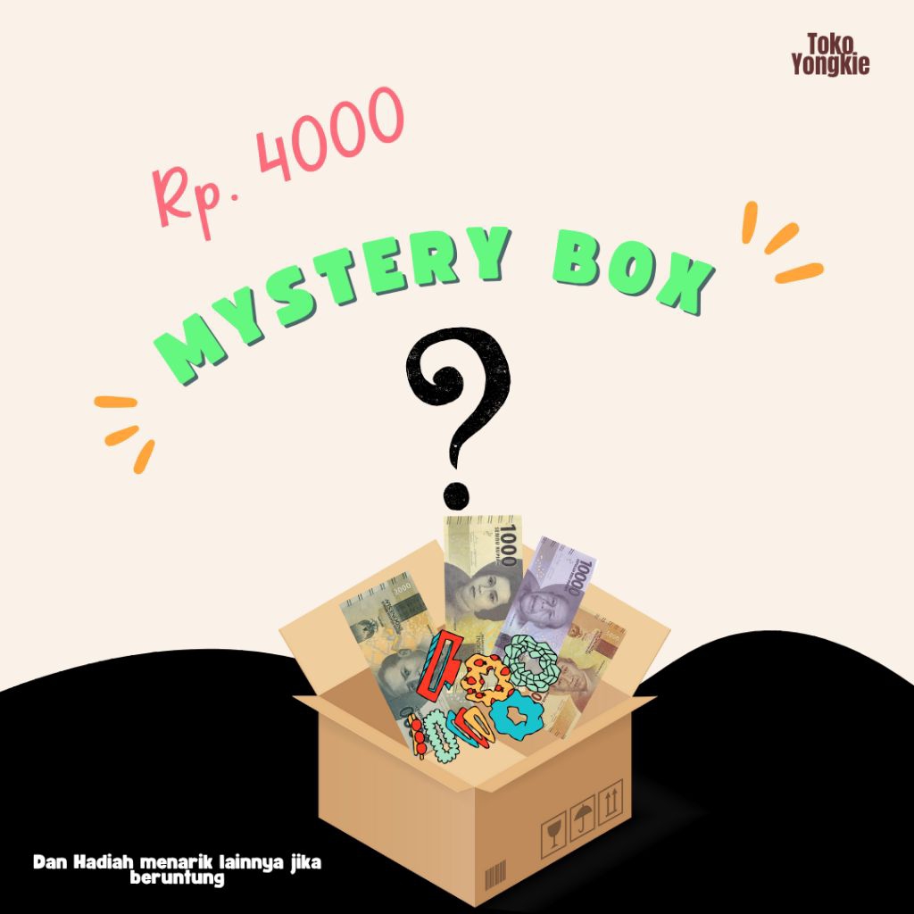 

Mystery box || Dapatkan hadiah menarik
