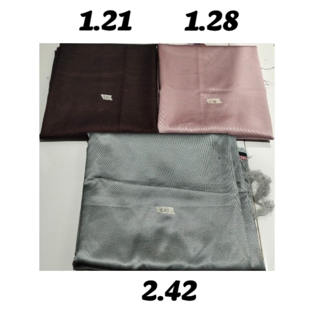 kain bahan celana jas wool italy