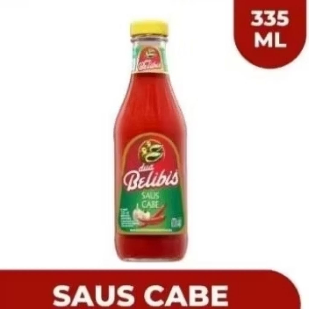 

Dua Belibis Saus Cabe 335 ML Botol Kaca