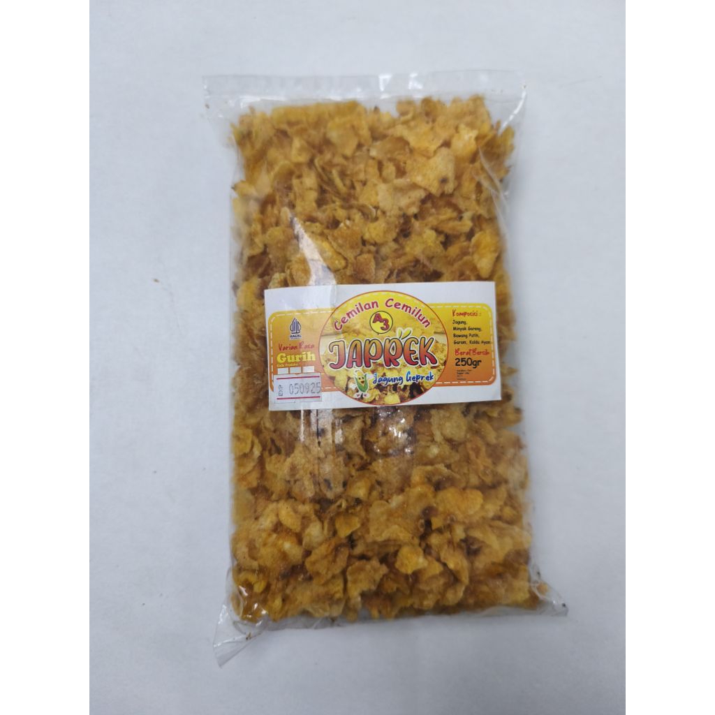 

Cemilan Jprek (jagung geprek)