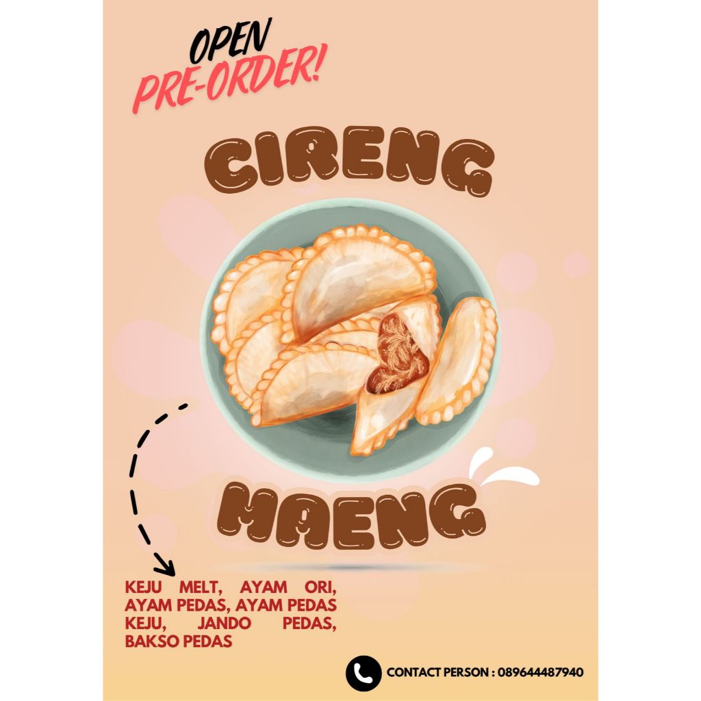 

Cireng Maeng – Cireng Isi Frozen Siap Masak, Praktis & Lezat!
