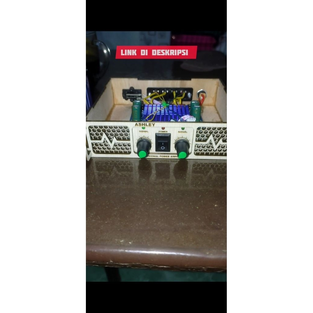 Miniatur Amplifier Class D 2x 120 watt