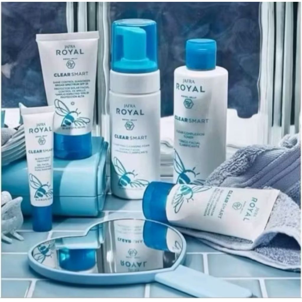 Clear Smart Jafra Paket Perawatan Kulit Jerawat Treatment Wajah Berjerawat Berminyak Niacinamide