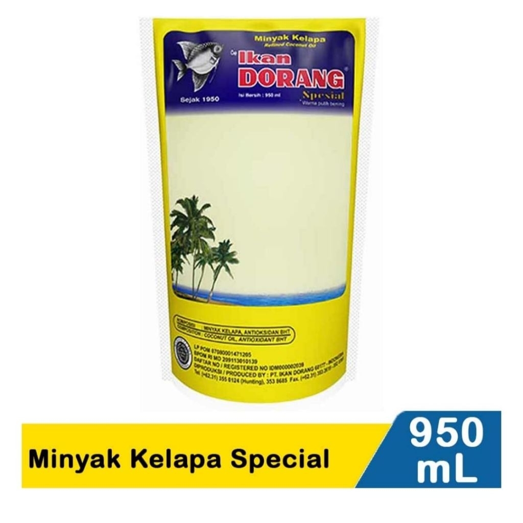 

Ikan Dorang Minyak Kelapa Spesial 950ml