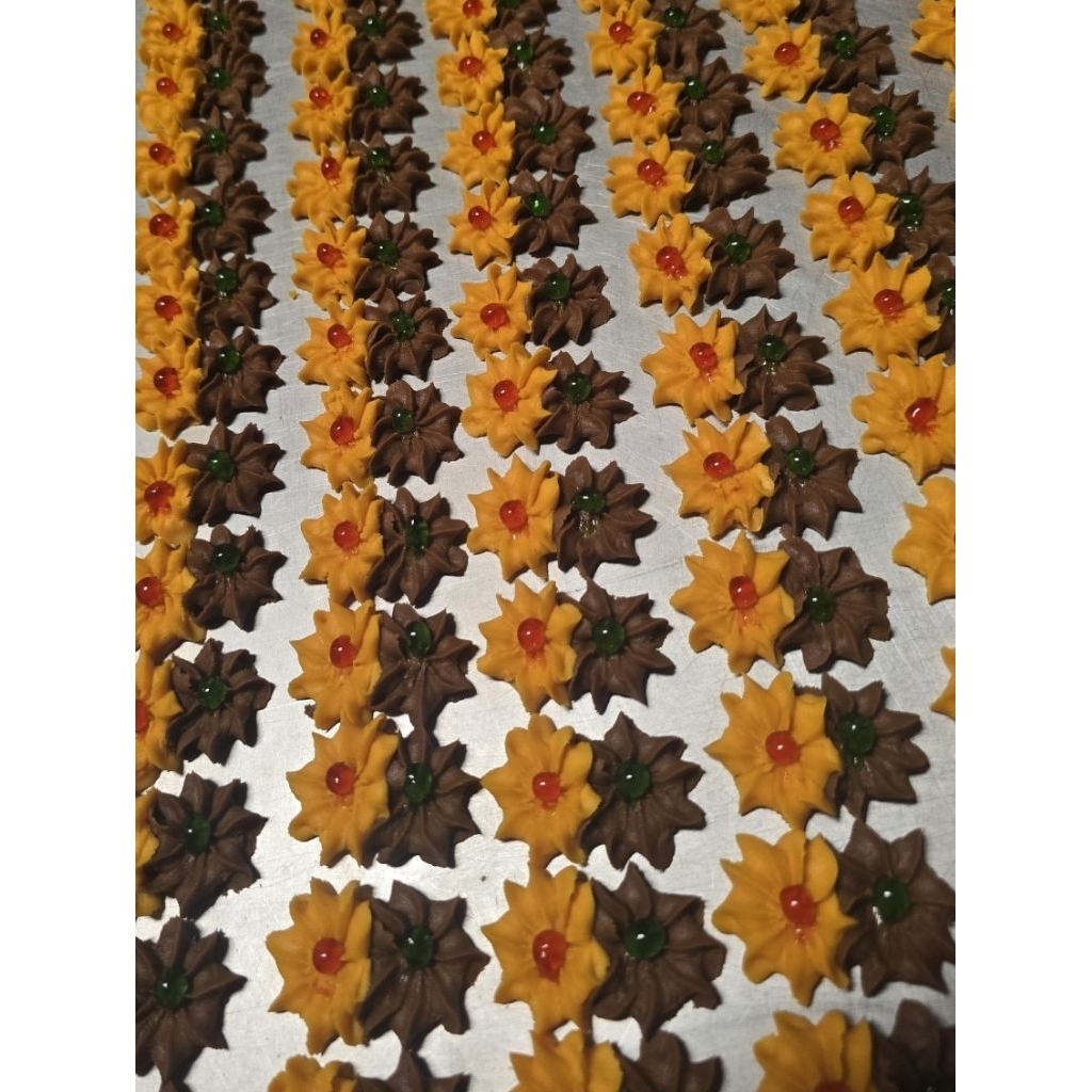 

Kue Kering Bangket Mawar Dua 500g Homemade