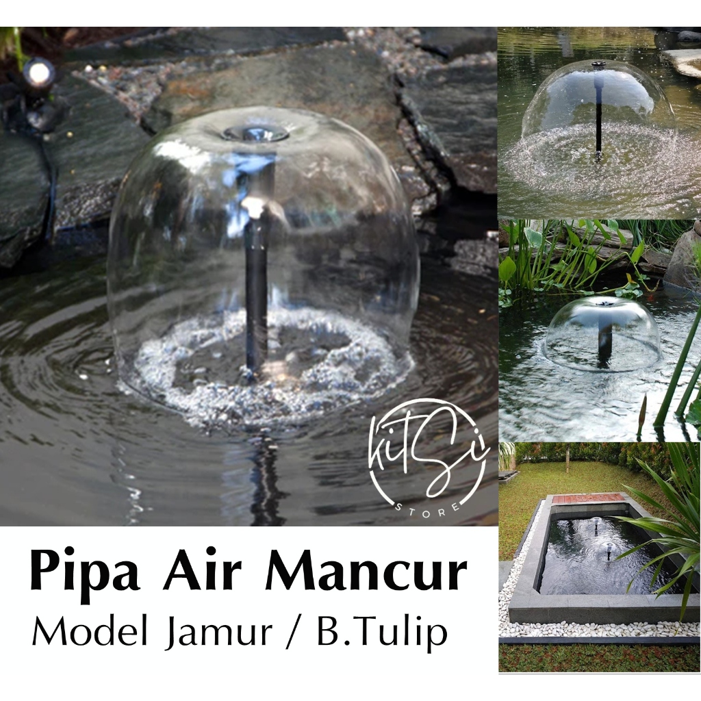 Pipa Air Mancur Kolam Taman Fountain Model Mushroom / Air Mancur Model Payung / Pipa Air Kolam