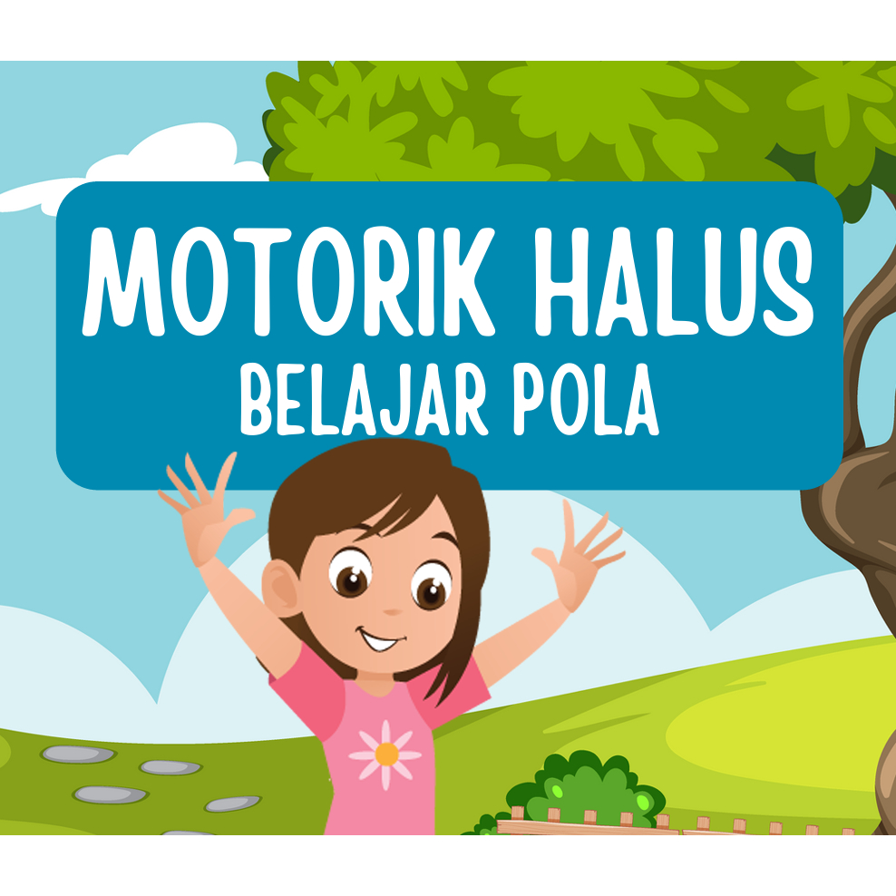 

Konsep Pola Dasar Motorik Halus | Worksheet Gunting Tempel Anak