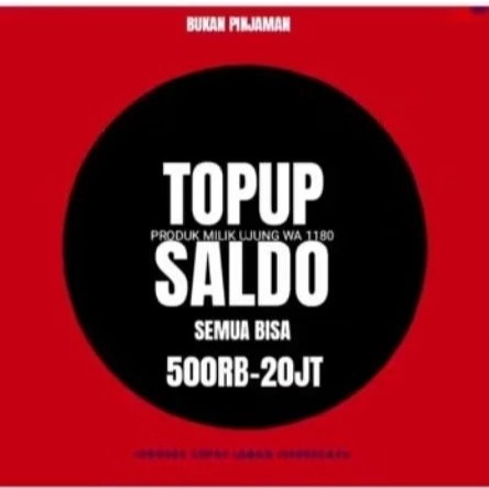 

TERMURAH TOP BANGET UP ISI PULSA DAN ISI SALDO motif hoorre