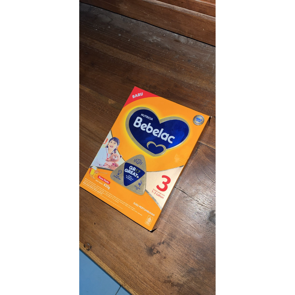 

susu bebelac 620g 1-3 tahun