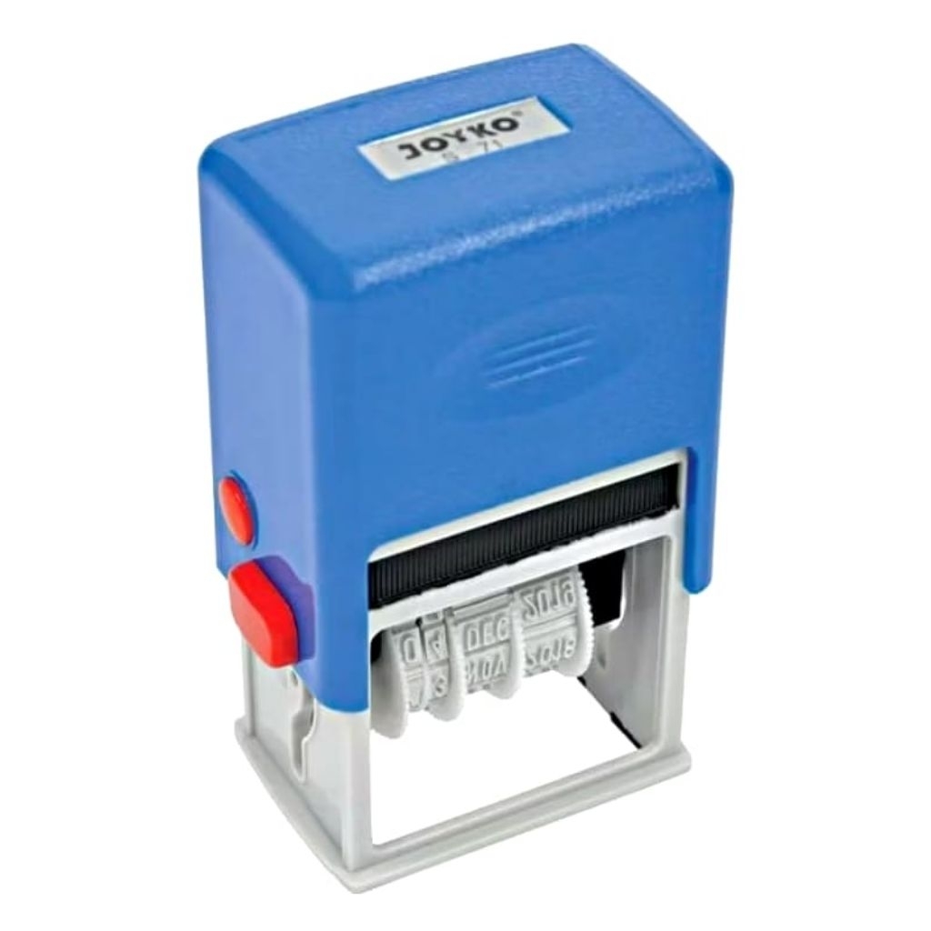 

JOYKO S71 SELF INK DATE STAMP STEMPEL CAP LUNAS TANGGAL TANPA BANTALAN