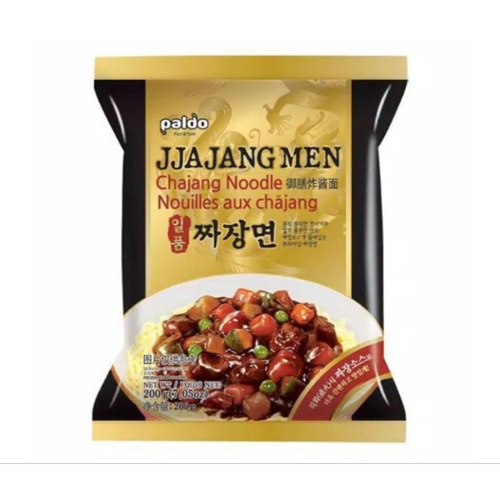 

Paldo Jjajangmen 200 g adalah mie instant yang berasal dari Korea yang mempunyai rasa kedelai hitam yang nikmat dan lezat