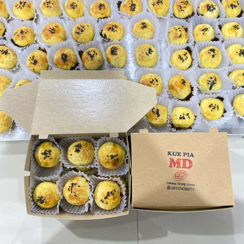 

BAKPIA/ kue pia MD | isi coklat pisang |