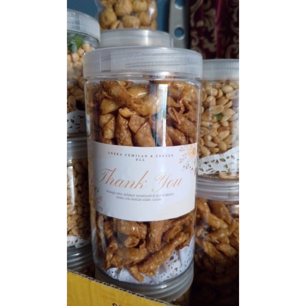 

kacang selimut toples 1000 ml