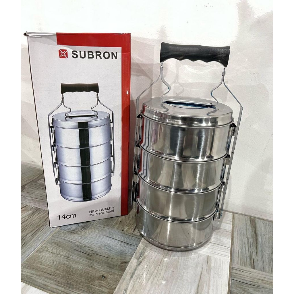 Rantang stainless susun 4