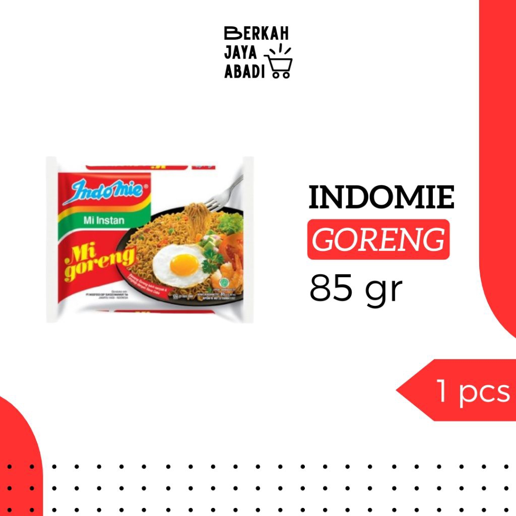 

Indomie Goreng 85gr | Mie Instan Murah | Grosir