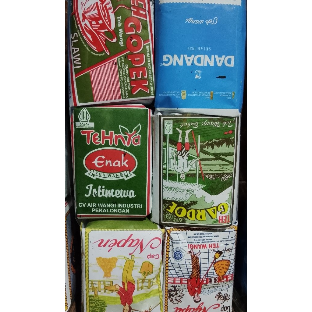 

teh racik teh solo isi 6 pcs (gopek dandang gardoe enak napen nyapu)