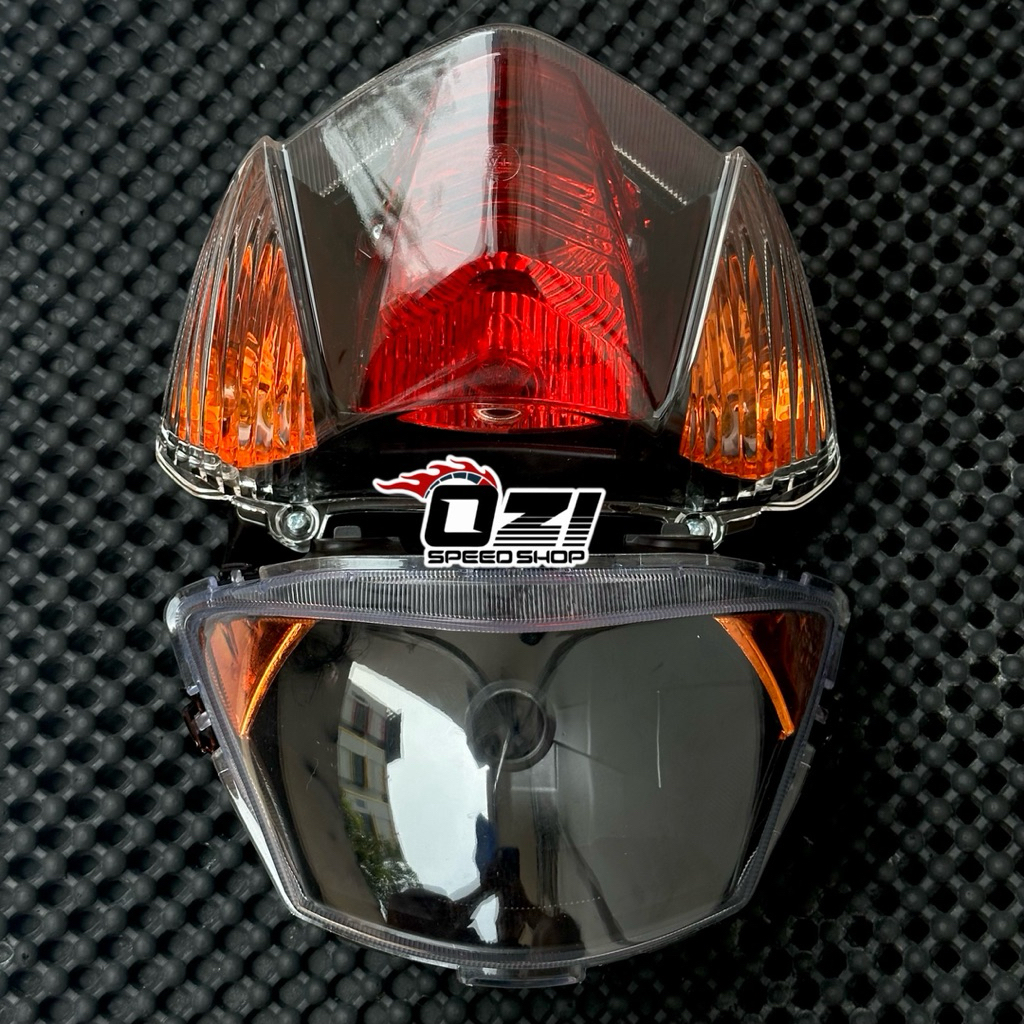 REFLEKTOR HEADLAMP LAMPU DEPAN MIO J CUSTOM LAMPU MIO J CUSTOM SMOKE OREN STOPLAMP LAMPU STOP BELAKA