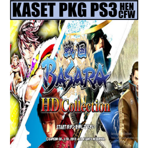 Kaset pkg ps3 Sengoku Basara HD Collection