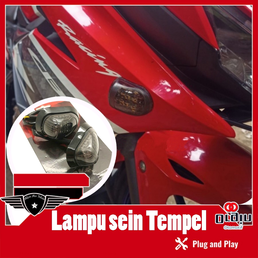 SEIN SEN TEMPEL KODOK SEIN TEMPEL LED UNIVERSAL NINJA R RR MONO KLX R15 R15 R25 pnp