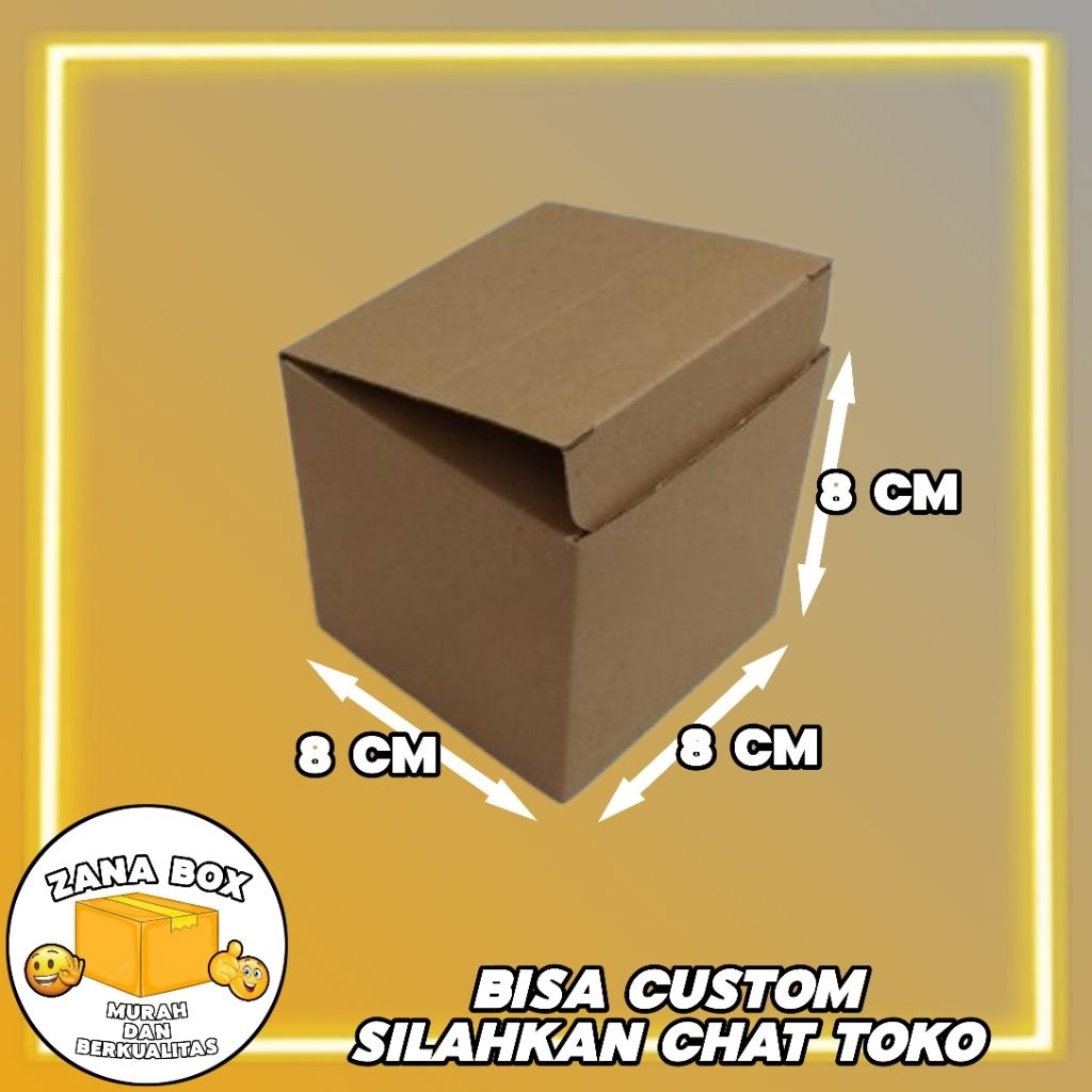 

kardus packing ukuran 8x8x8 (cutdie)