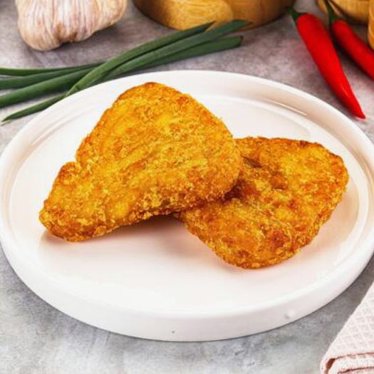 

Apron Kitchen Kentang hashbrown triangle 500Gr (Mccain Hashbrown Patty 500gr)