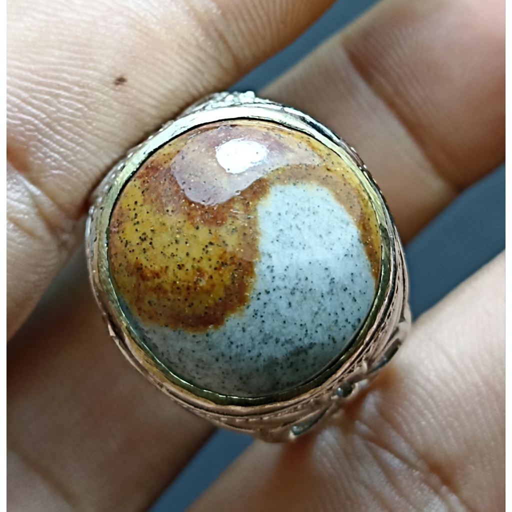 CINCIN BATU AKIK YIN YANG ANTIK