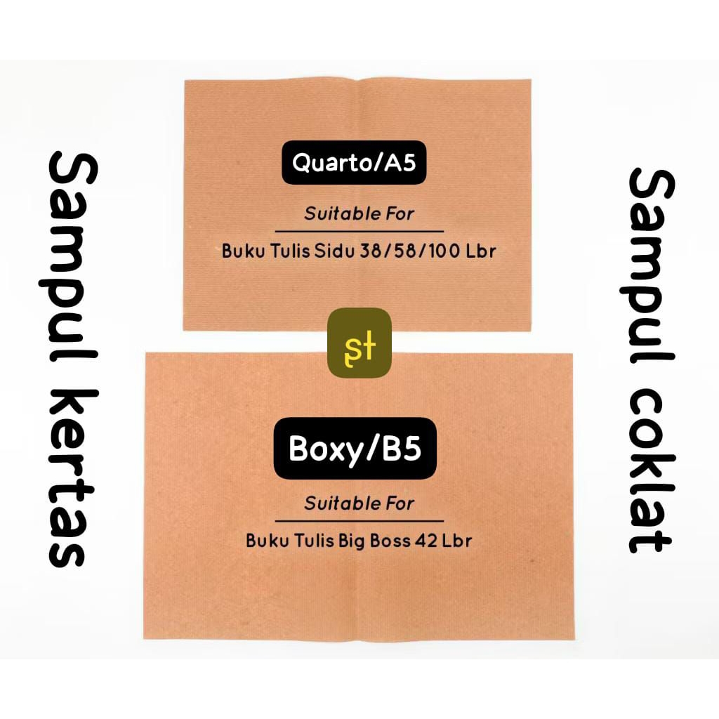 

Sampul buku polos/sampul coklat/sampul warna/sampul kertas