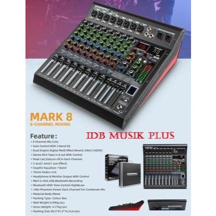 Mixer 8 Ch Hardwell MARK8 MARK 8 Original