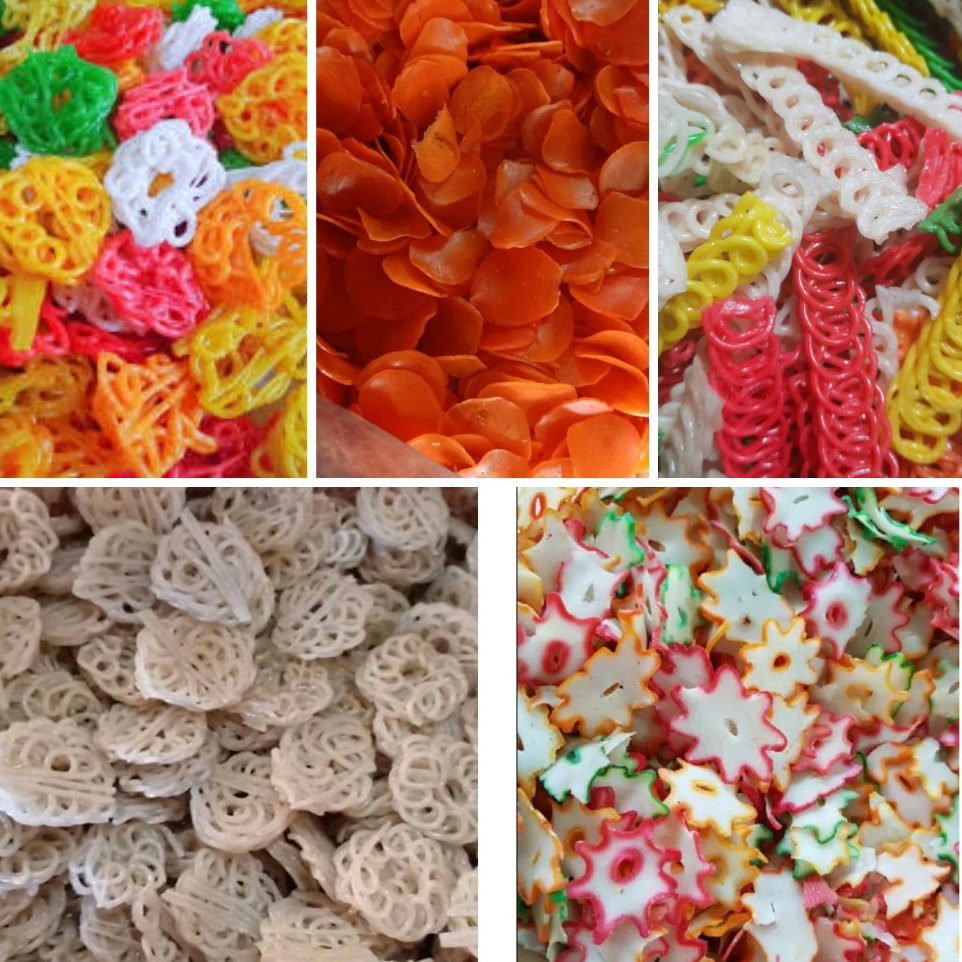 

Paket Kerupuk Mentah Mix 5 Item / Kerupuk Mentah Mix / Kerupuk Mentah Mix Seblak / Aneka Kerupuk Mentah