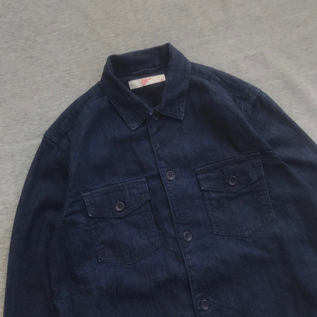 8second denim outer ukuran m